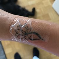 Tattoo  at Hola Papaya Tattoo Atelier in Munich