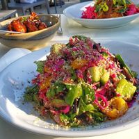 Quinoa Crunch Salad at Heirloom in Vancouver
