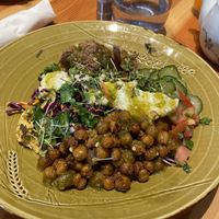 Garden wrap in a bowl  at Heirloom in Vancouver