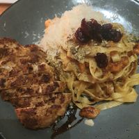 Roasted Squahs Tagliatelle at Heirloom in Vancouver