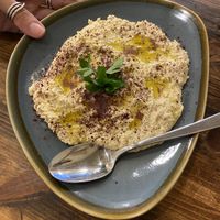 Hummus  at Turkish Stonebakers in Wellesbourne