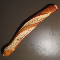 Salt and pepper pretzel at Backstube Carl Berners Plass in Oslo