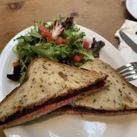 Zinc Reubenesque sandwich (with no dairy)   at Zinc Cafe & Market in West Hollywood