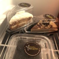 Carrot Cake, Peanut Butter Cheesecake, Wild Blueberry Cheesecake  at Sweets from the Earth in Toronto