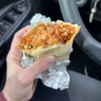 Vegan breakfast burritoos  at Rainbow Restaurant in Fort Collins