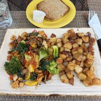 Tofu Scramble  at Rainbow Restaurant in Fort Collins