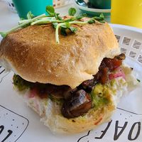 Breakfast roll at LOAF in Cronulla