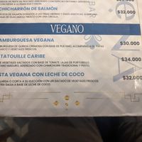 Vegan options at Macarena in Cartagena