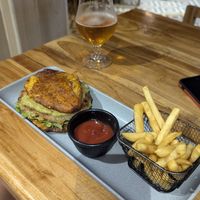 Hamburguesa vegana at Macarena in Cartagena