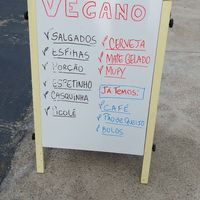 Board outside at Quitute Pra Iaiá in Santos