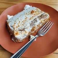 Bolo de paçoca at Quitute Pra Iaiá in Santos