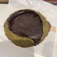 Chocolate and matcha cookie   at Moonggoojeom Vegan Bakery in Busan
