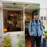   at Moonggoojeom Vegan Bakery in Busan