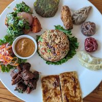 Vegan combo at Vegan House Cafe & Restaurant  in Lalitpur