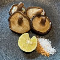 Shiitake mushrooms  at Pub Stop Pizza & Bar in Hakone