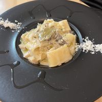 Mushroom pasta  at Soy Love U in Tokyo