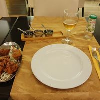 Pakora as starter at Gandhi Palace in Albufeira