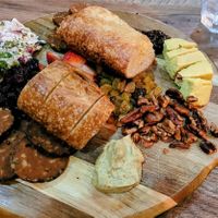 Vegan charcuterie board! at CRISP in Rochester