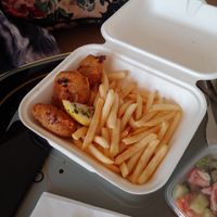 Vish and Chips at Feldstern in Hamburg