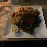 Grünkohl, Vegan at Feldstern in Hamburg