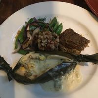 Delicious Vegetarian  at La Plazuela at La Fonda in Santa Fe