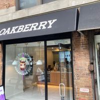 Front of venue. at Oakberry - Upper East Side in New York City