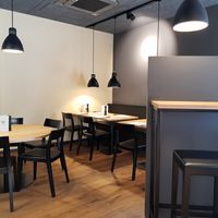 Interior at Dieci Pizza in Sion