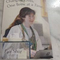 The flyer explaining at Fair Shot in London