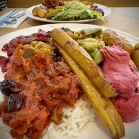 Buffet  at roots kitchen in Zurich