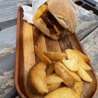 Serían and vegan cheese sandwich. Yum!   at Silvestre  in Coyhaique