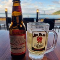 Refreshing beer and sprite....Shandy at Roll Tide - 롤타이드  in Jeju