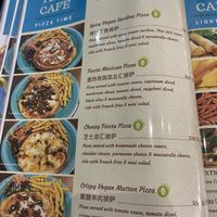 Menu  at Yeah Cafe in Kota Kinabalu