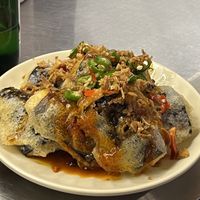 Fried eggplant, small  at Banpin 반핀 in Busan