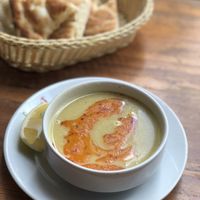 Lentil soup on vegan way at Rumist in Istanbul