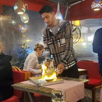 Fire show at Rumist in Istanbul