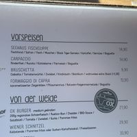 Vegan options  at Seehaus Raabe in Woerthsee
