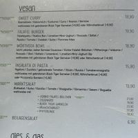 Vegan options  at Seehaus Raabe in Woerthsee