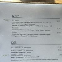 Vegan options  at Seehaus Raabe in Woerthsee