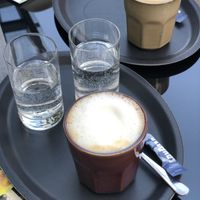 Cappuccino mit Hafermilch  at Cafe & Bar Chic in Mittersill