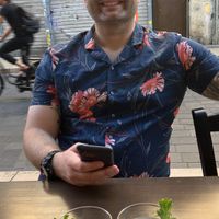 The effect of two “Appie Whiskeys” and some excellent food! 😁  at Les Preuves Du Contraire in Bordeaux
