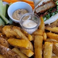 Chikn wrap at Les Preuves Du Contraire in Bordeaux