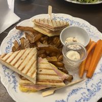 Ham and cheese sandwich   at Les Preuves Du Contraire in Bordeaux