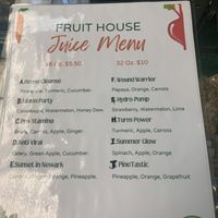   at Fruit House in Newark