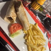 Falafel Wrap  at Bus Stop Naama Bay in Sharm El Sheikh