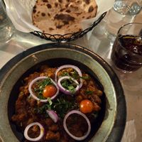 One of two(?) Vegan main dishes at Masala Politics in Oslo