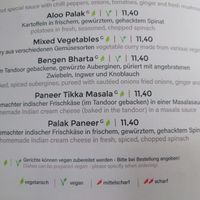 Mittagstisch at Maharaja Palace 2 in Bad Soden