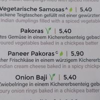 Vorspeisen at Maharaja Palace 2 in Bad Soden