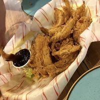 Tia’s blooming onion rose petals    at Tia's Mexican and Mediterranean Restaurant in Durham