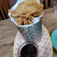 Onion blossoms available 5pm-7pm at Tia's Mexican and Mediterranean Restaurant in Durham