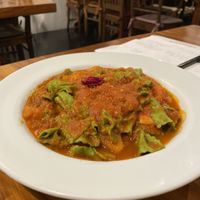 Farfalle de Rúcula Al Sugo (adaptado)  at Cantina Fellini in Campinas